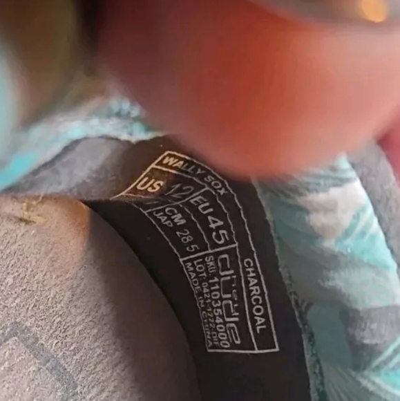 Hey Dude Mens Wally Sox In Charcoal 12 - Picture 12 of 13